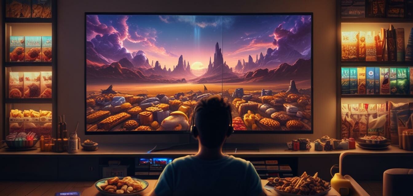 OLED gaming TV lifestyle